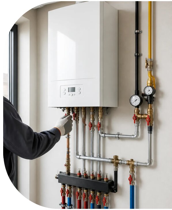 Монтаж газового котла в доме в Якутске от 15623 р. | АПаруса-Ктс